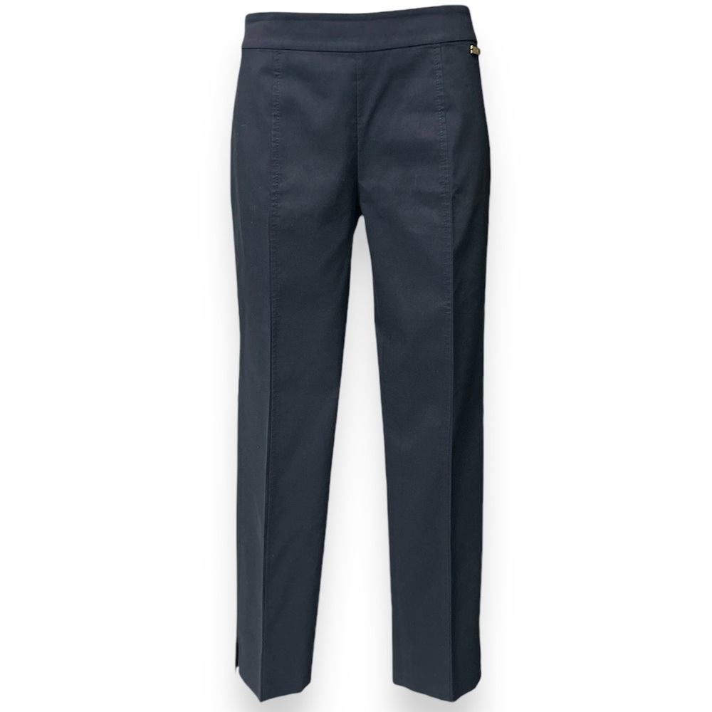 TORY BURCH Navy Side Zip Ankle Trousers